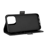 iPhone 13 Mini Gear Wallet - Læder Flip Cover m. Pung - Sort