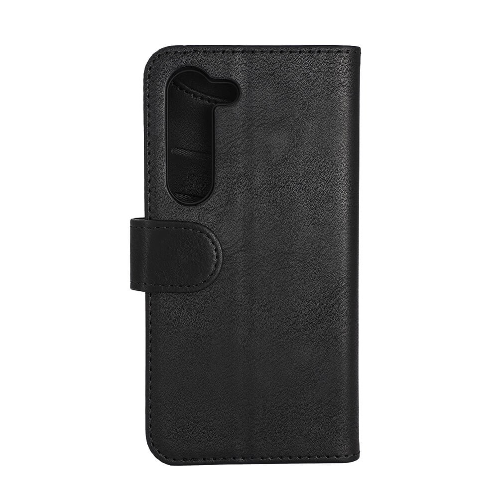 Samsung Galaxy S23 Gear Wallet - Læder Flip Cover m. Pung - Sort