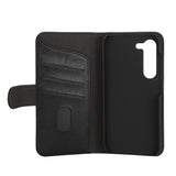 Samsung Galaxy S23 Gear Wallet - Læder Flip Cover m. Pung - Sort