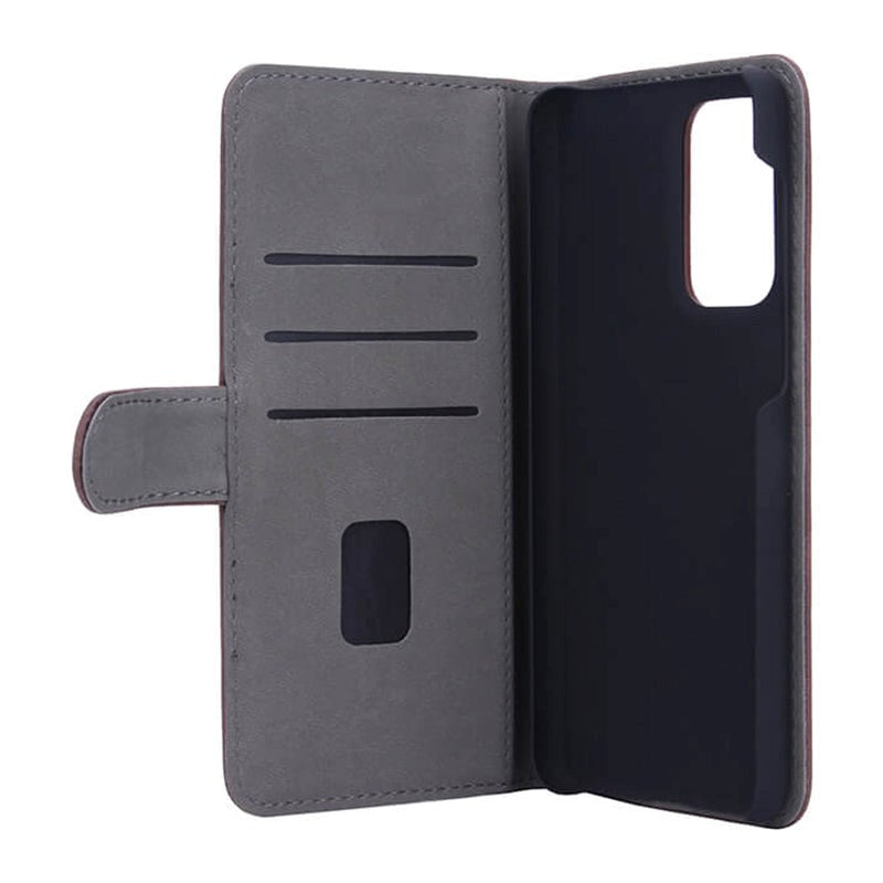 Samsung Galaxy A33 (5G) Gear Wallet - Læder Flip Cover m. Pung - Brun