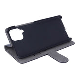 GEAR Samsung Galaxy A12 Wallet Læder Flip Cover m.Pung - Sort