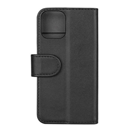 iPhone 12 Mini Gear Wallet - Læder Cover m. Pung - Sort