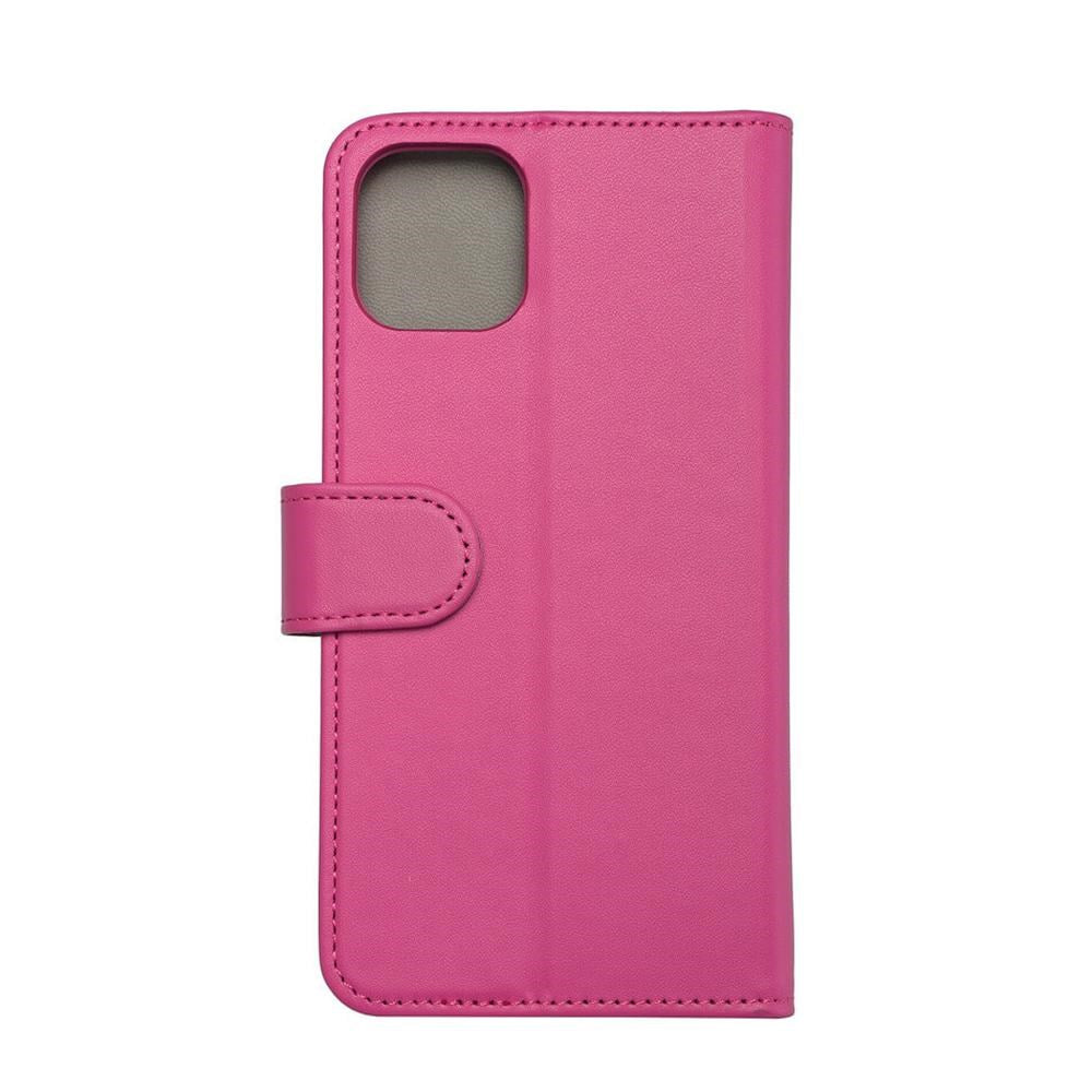 iPhone 11 Pro Max GEAR Læder Flip Cover m. Pung - Pink