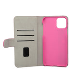 iPhone 11 Pro Max GEAR Læder Flip Cover m. Pung - Pink