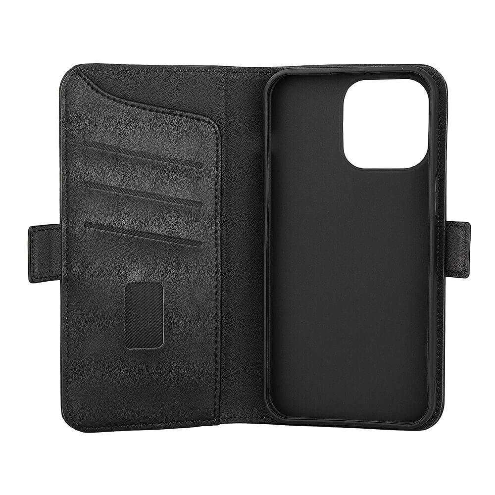 iPhone 11 Pro GEAR Læder Cover m. Pung - Sort