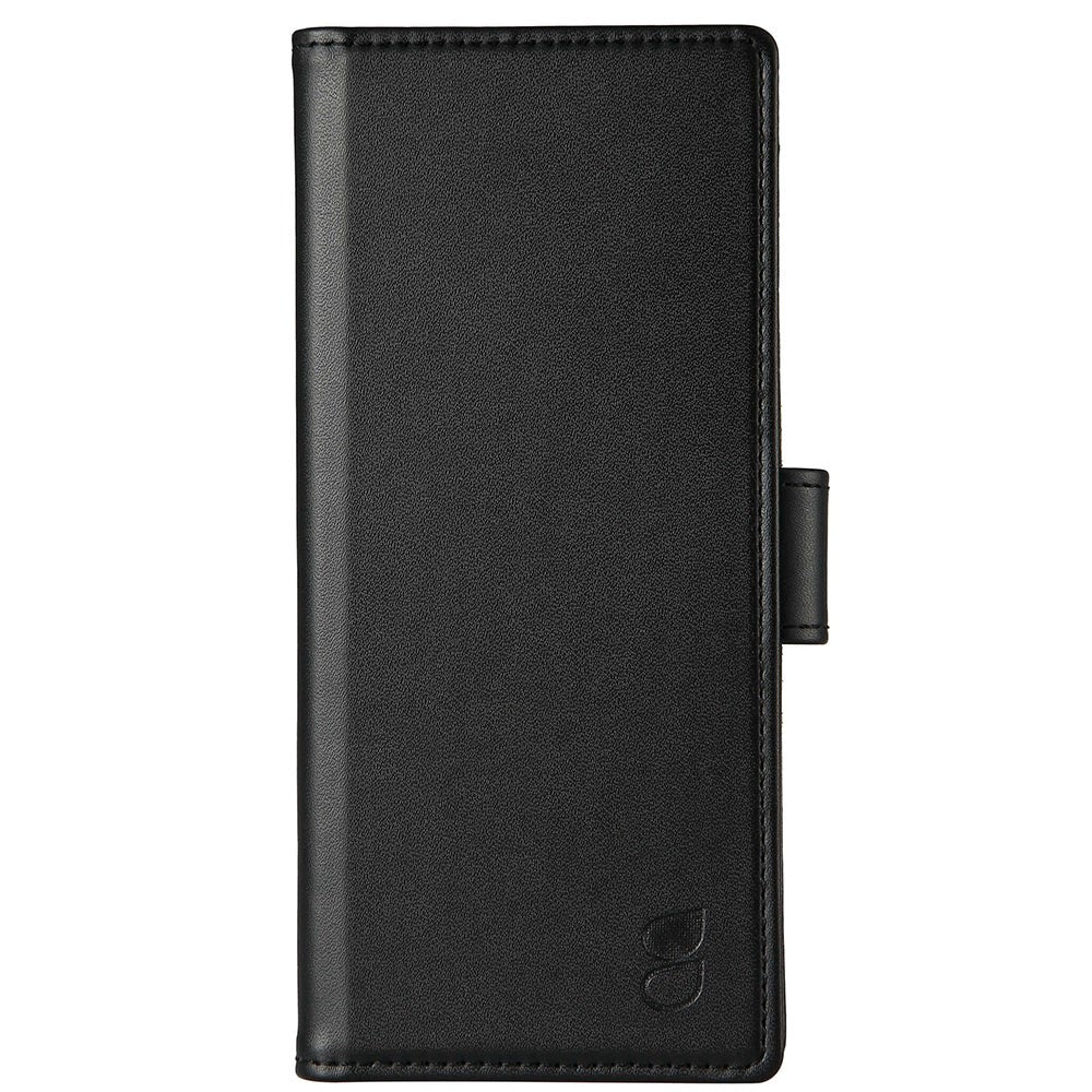 Sony Xperia 10 Gear Wallet - Læder Cover m. Pung - Sort