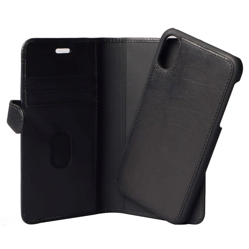 GEAR iPhone XR Buffalo Wallet Læder Cover m. Pung Sort