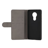 Motorola Moto G7 Power Gear Wallet - Læder Cover m. Pung - Sort