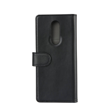 Sony Xperia 1 Gear Wallet - Læder Cover m. Pung - Sort