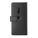 GEAR Sony Xperia XZ3 Wallet Leather Cover Sort