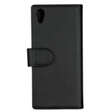 GEAR Sony Xperia XA1 Wallet Leather Cover Sort