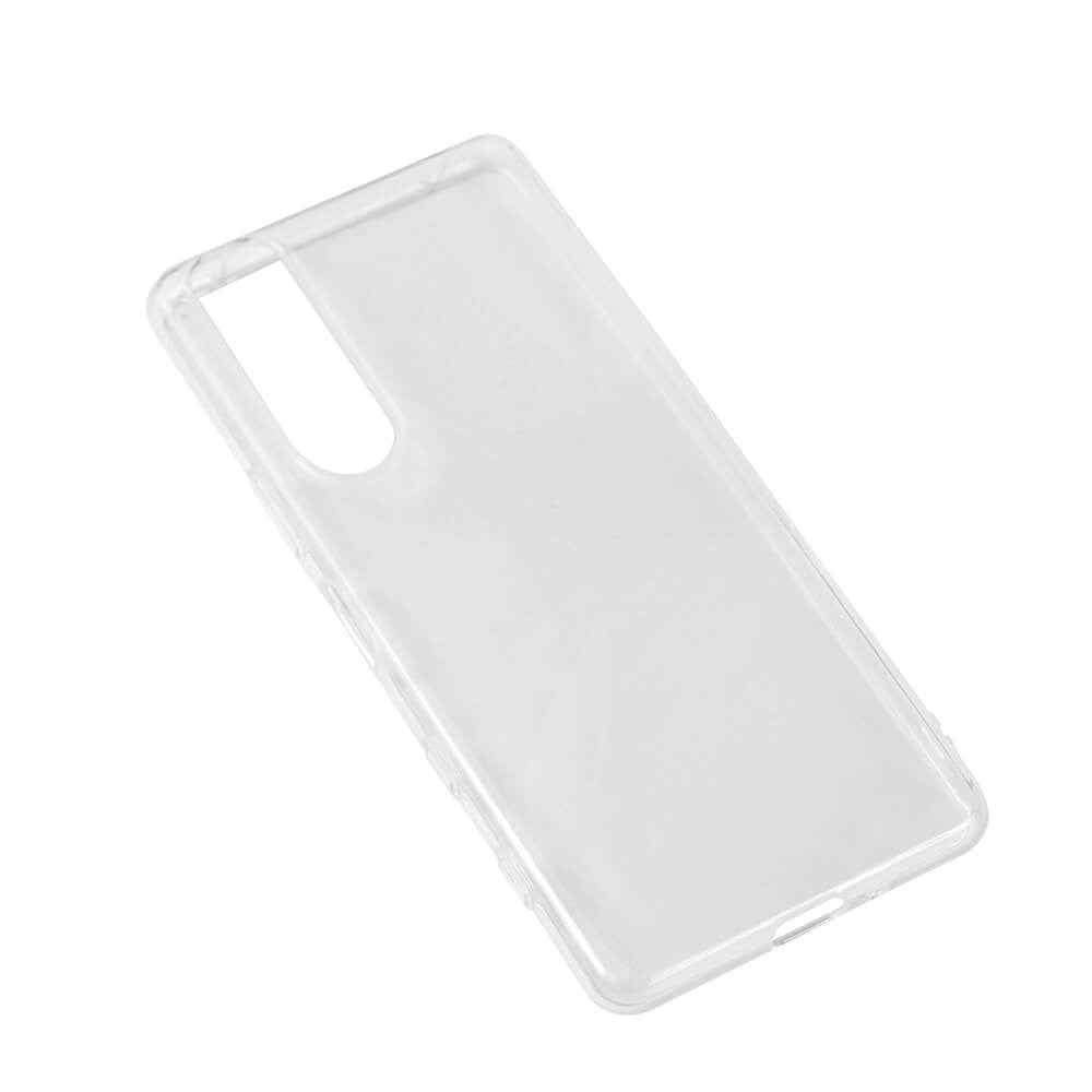 Sony Xperia 5 III GEAR Fleksibelt Plastik Bagside Cover - Gennemsigtig