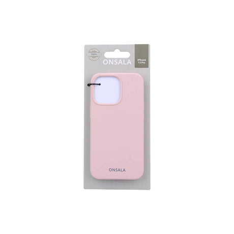 Onsala iPhone 13 Pro Onsala Collection Liquid Silikone Bagside Cover - Sand Pink