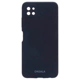 Samsung Galaxy A22 (5G) GEAR Onsala Collection Liquid Silikone Bagside Cover - Black