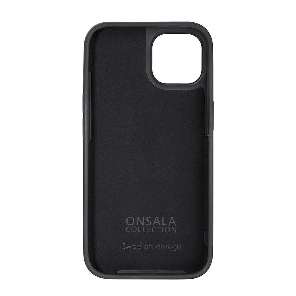 iPhone 13 / 14 Onsala Collection Liquid Silikone Bagside Cover - Black