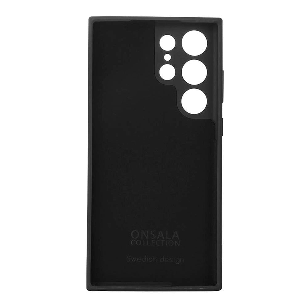 Samsung Galaxy S23 Ultra GEAR Onsala Silikone Bagside Cover - Black