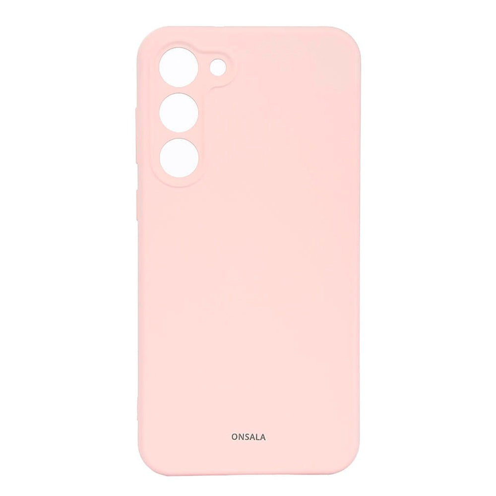 Samsung Galaxy S23+ (Plus) Onsala Silikone Bagside Cover - Chalk Pink