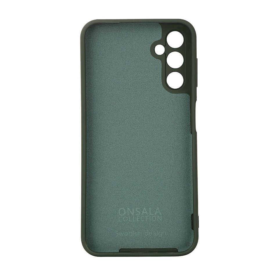 Samsung Galaxy A14 / A14 (5G) GEAR Onsala Silikone Bagside Cover - Olive Green