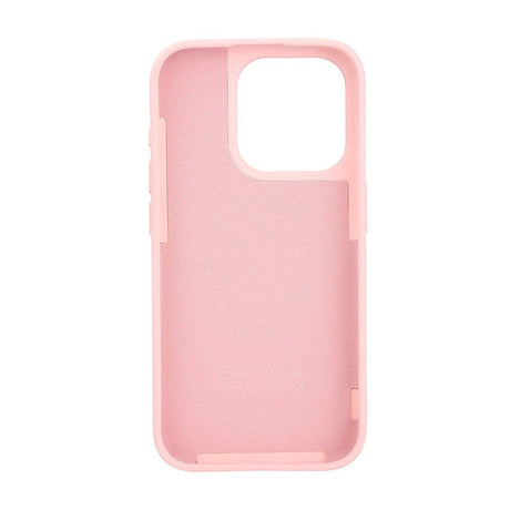 iPhone 15 Pro GEAR Onsala Silikone Bagside Cover - MagSafe Kompatibelt - Chalk Pink