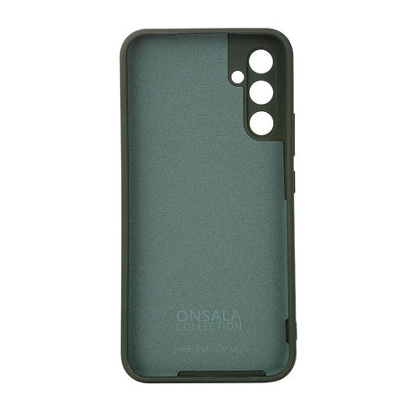 GEAR Onsala Samsung Galaxy A35 (5G) Silikone Touch Mobil Cover - Olive Green