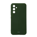 Onsala Samsung Galaxy A55 (5G) Silikone Touch Mobil Cover - Olive Green