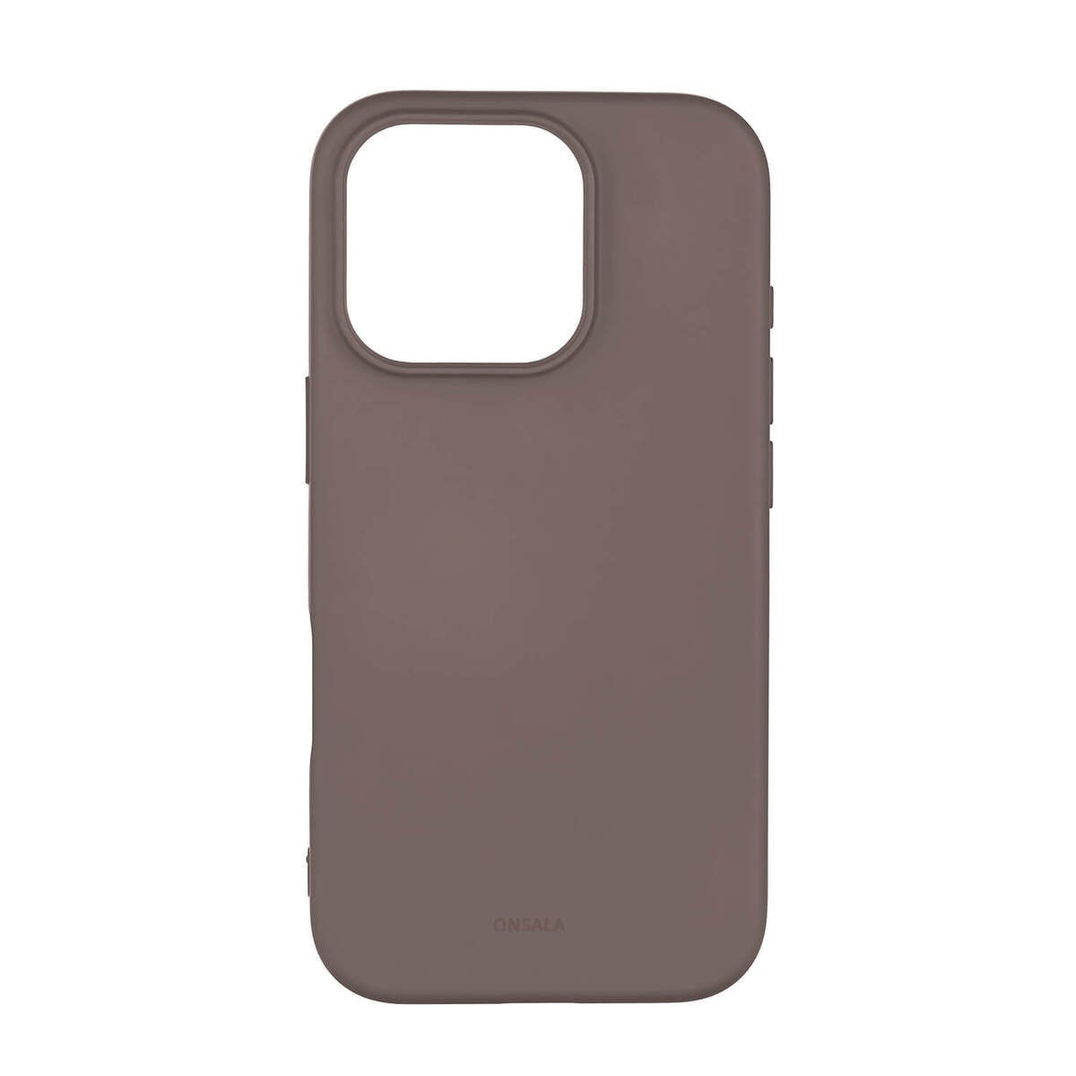 GEAR Onsala iPhone 16 Pro Silikone Bagside Cover - MagSafe Kompatibelt - Chocolate