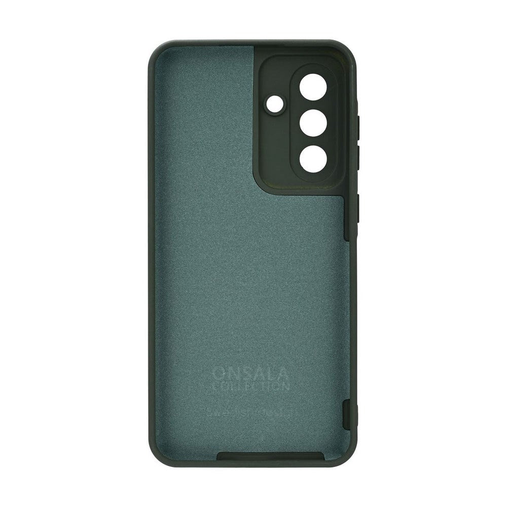 Samsung Galaxy A56 (5G) Onsala Silikone Bagside Cover - Olive Green