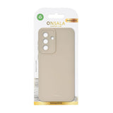 Samsung Galaxy A56 (5G) Onsala Silikone Bagside Cover - Concrete