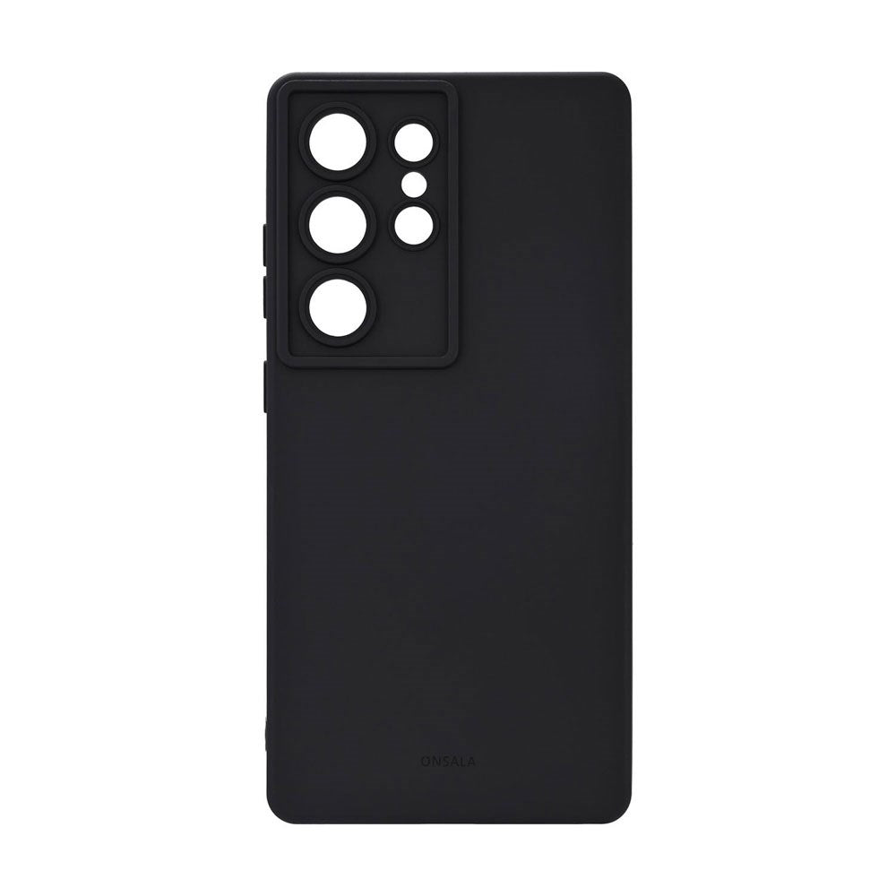 Onsala Samsung Galaxy S26 Ultra Silikone Bagside Cover - MagSafe Kompatibel - Black