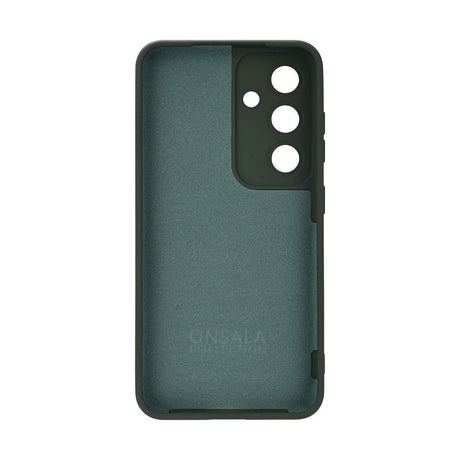 Onsala Samsung Galaxy S26 Silikone Bagside Cover - MagSafe Kompatibel - Olive Green