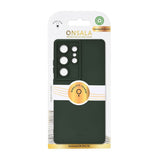 Onsala Samsung Galaxy S26 Ultra Silikone Bagside Cover - MagSafe Kompatibel - Olive Green