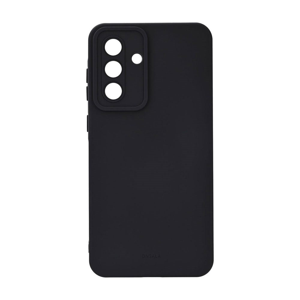 Onsala Samsung Galaxy A57 Silikone Bagside Cover - Black