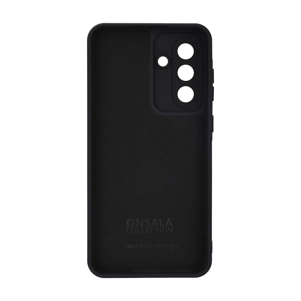 Onsala Samsung Galaxy A57 Silikone Bagside Cover - Black