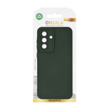 Onsala Samsung Galaxy A57 Silikone Bagside Cover - Olive Green