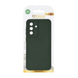 Onsala Samsung Galaxy A37 Silikone Bagside Cover - Olive Green