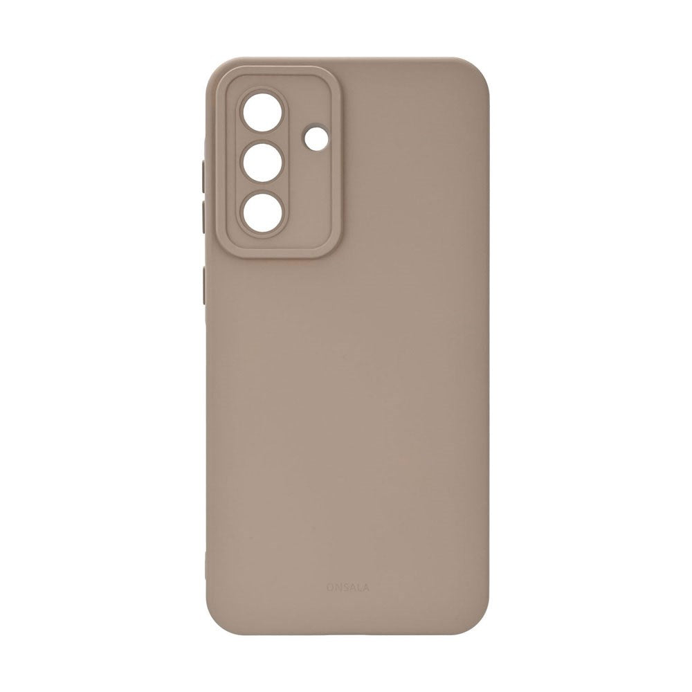 Onsala Samsung Galaxy A57 Silikone Bagside Cover - Summer Sand