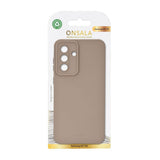 Onsala Samsung Galaxy A57 Silikone Bagside Cover - Summer Sand