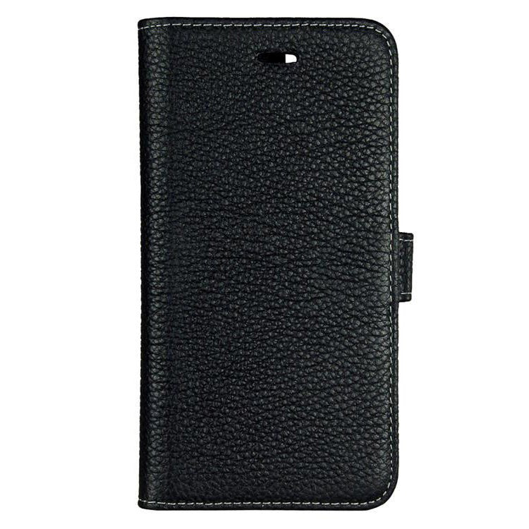 iPhone 8/7/6/6s GEAR ONSALA Wallet Ægte Læder Cover Sort