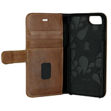 iPhone 8/7/6/6s GEAR ONSALA Wallet Ægte Læder Cover Brun