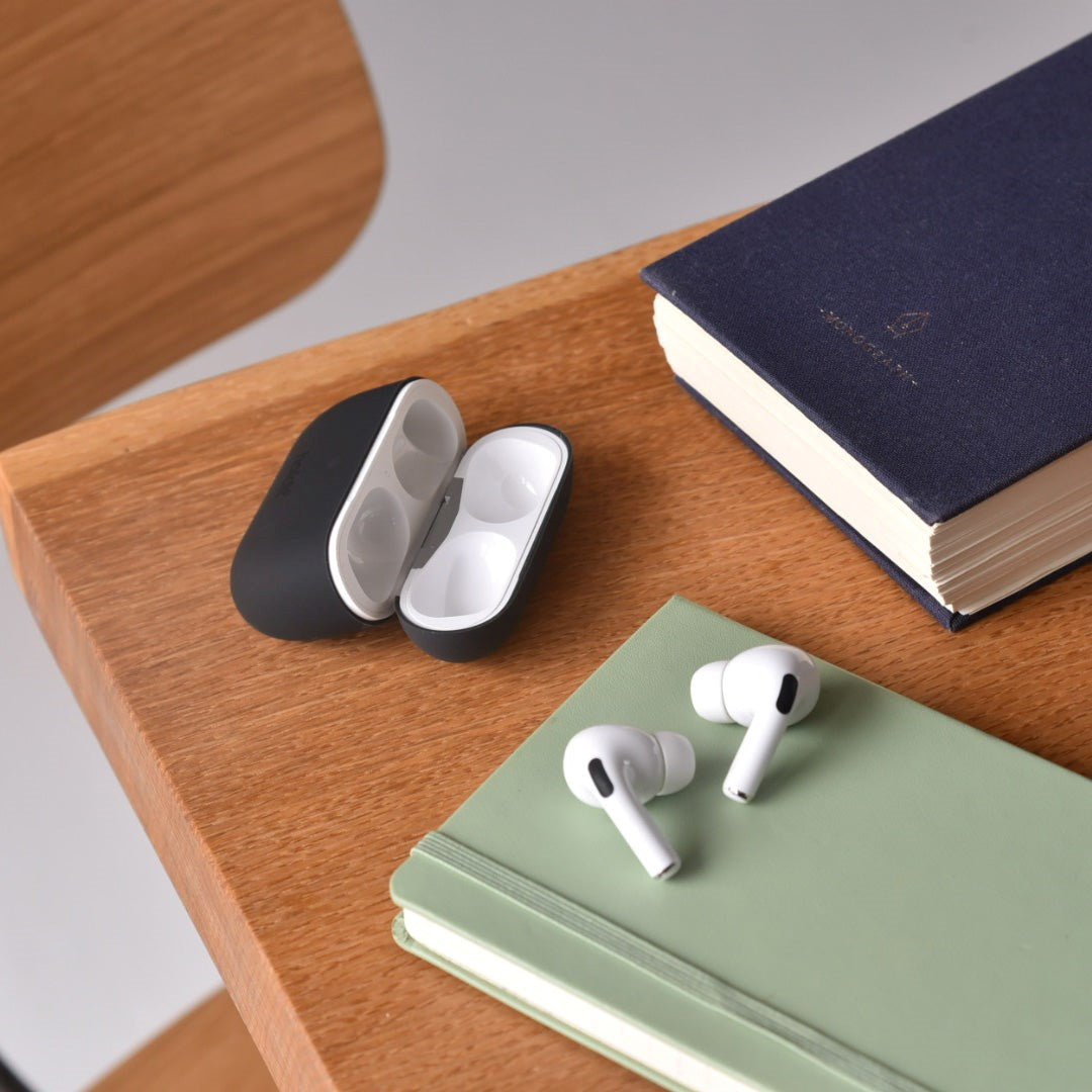 Holdit Nygård Silikone Cover Til AirPods Pro - Sort