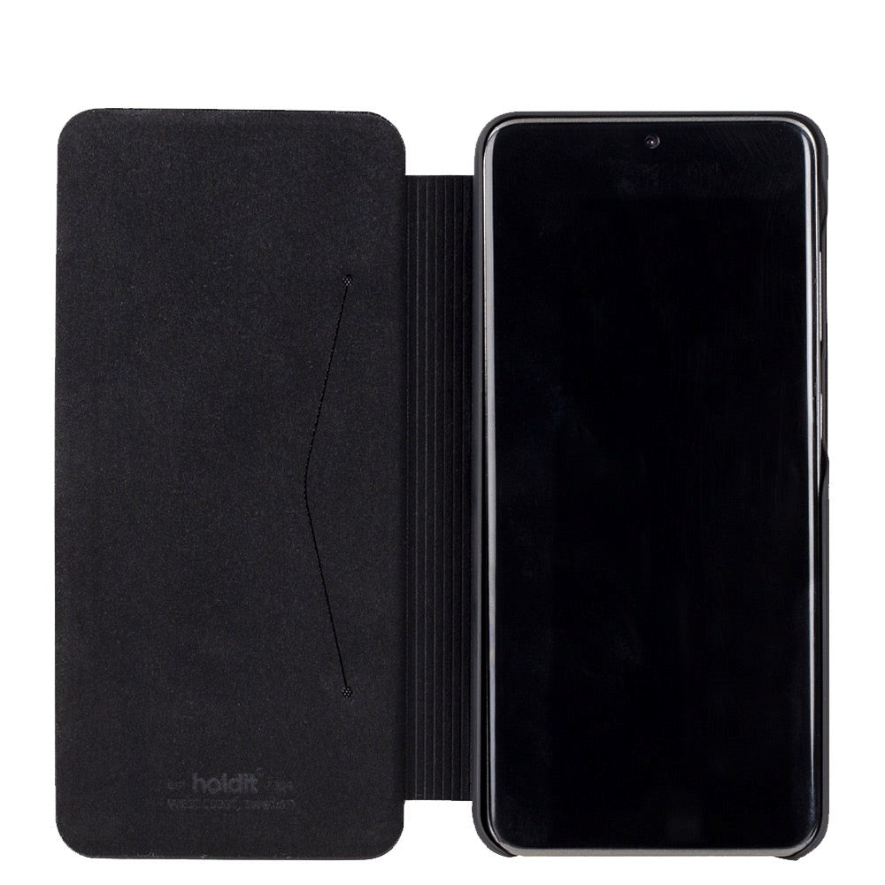 Holdit Samsung Galaxy S20 Ultra Slim Flip Cover m. Pung & Ståfunktion - Sort