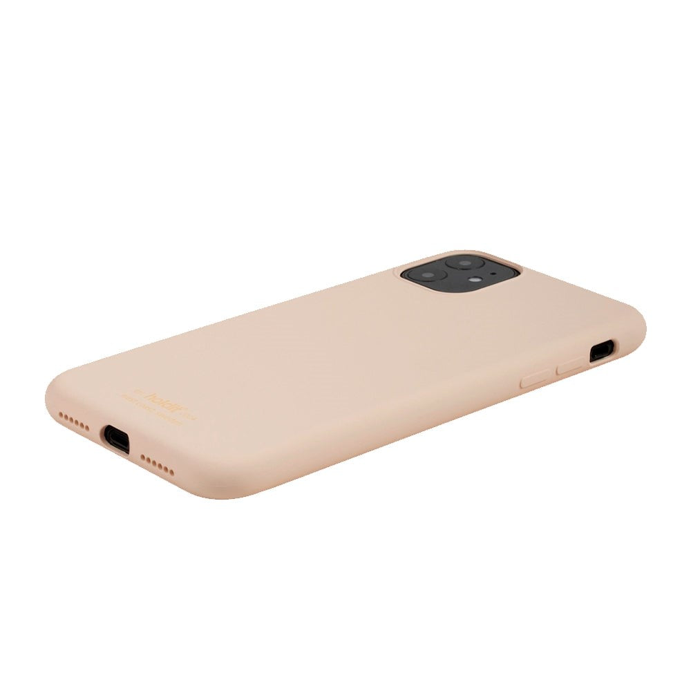 Holdit iPhone 11 Soft Touch Silikone Cover - Beige