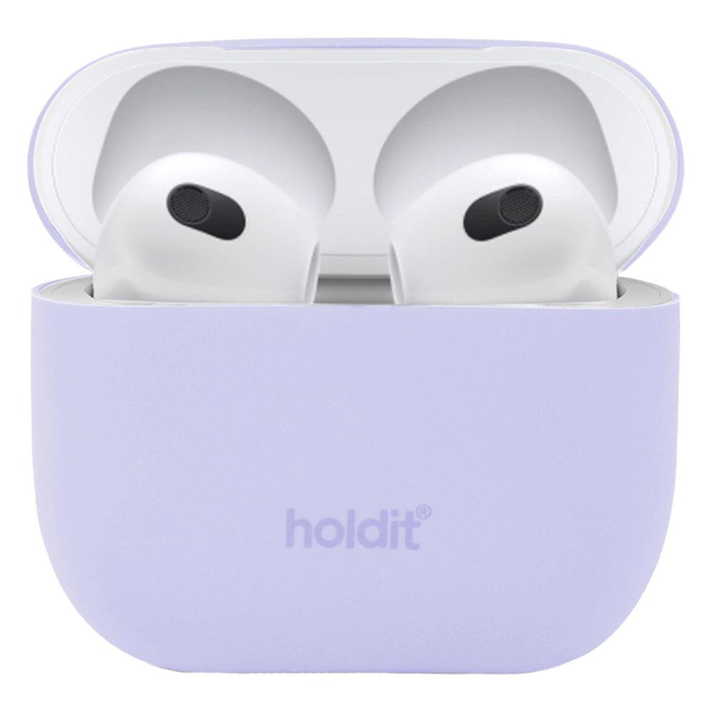 Holdit Nygård Silikone Case Til AirPods (3.gen) - Lavender