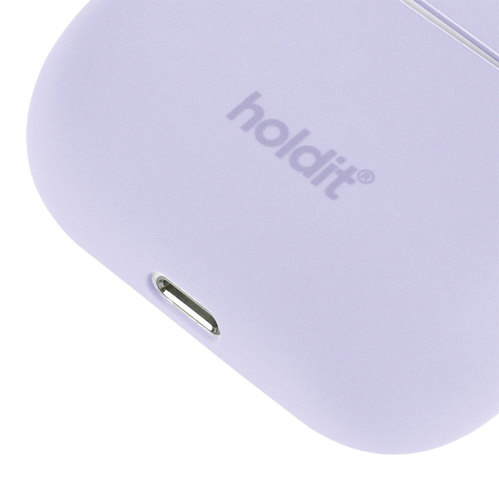 Holdit Nygård Silikone Case Til AirPods (3.gen) - Lavender