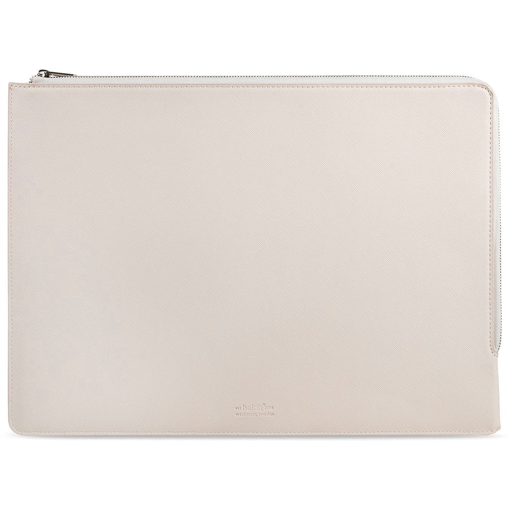 Holdit Læder Laptop Case 14" (32,5 x 22.7 x 1.7 cm) - Light Beige