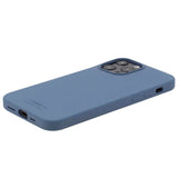 Holdit iPhone 13 Pro Soft Touch Silikone Cover - Pacific Blue