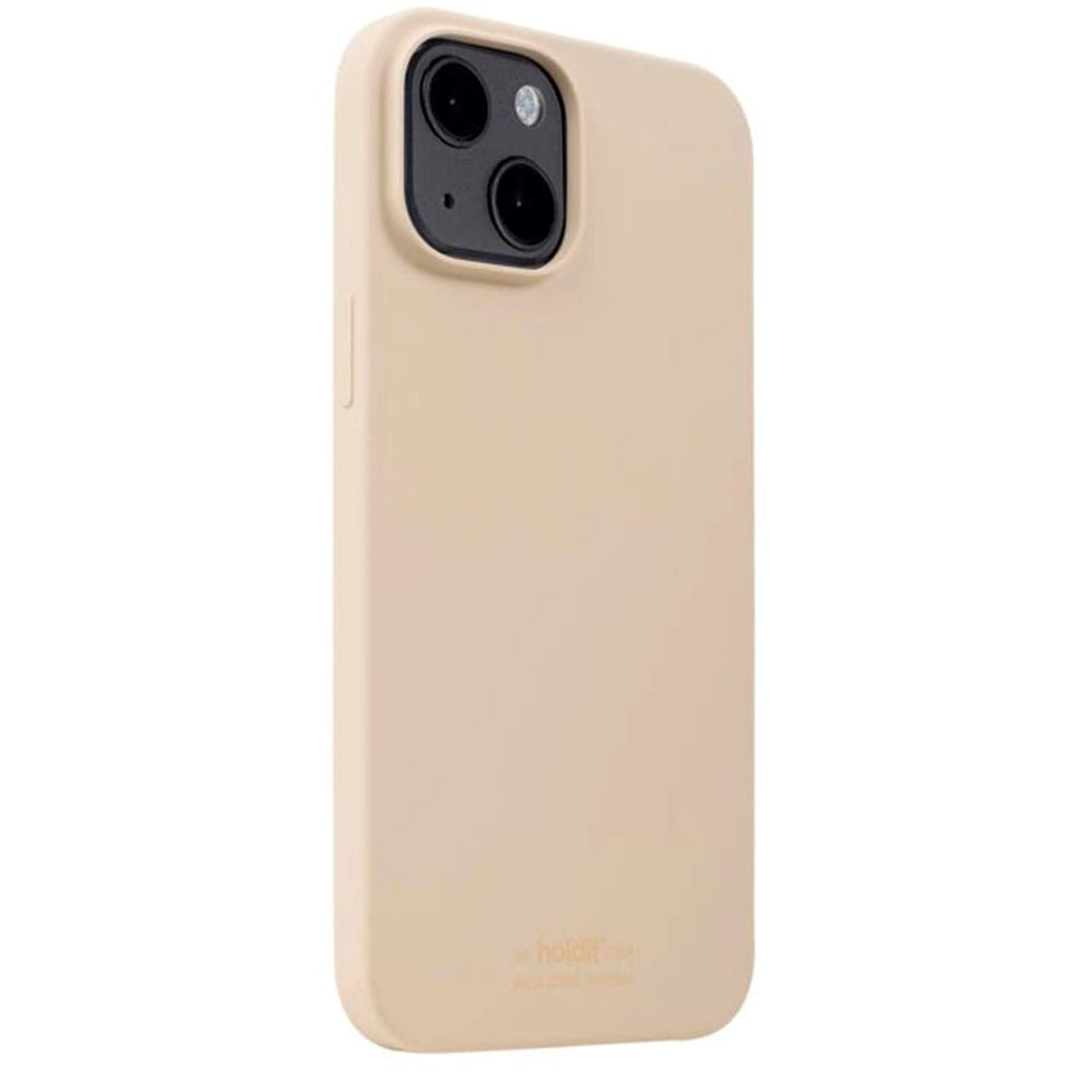 Holdit iPhone 13 Soft Touch Silikone Cover - Beige