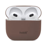 Holdit Nygård Silikone Cover Til AirPods (3. gen.) - Dark Brown