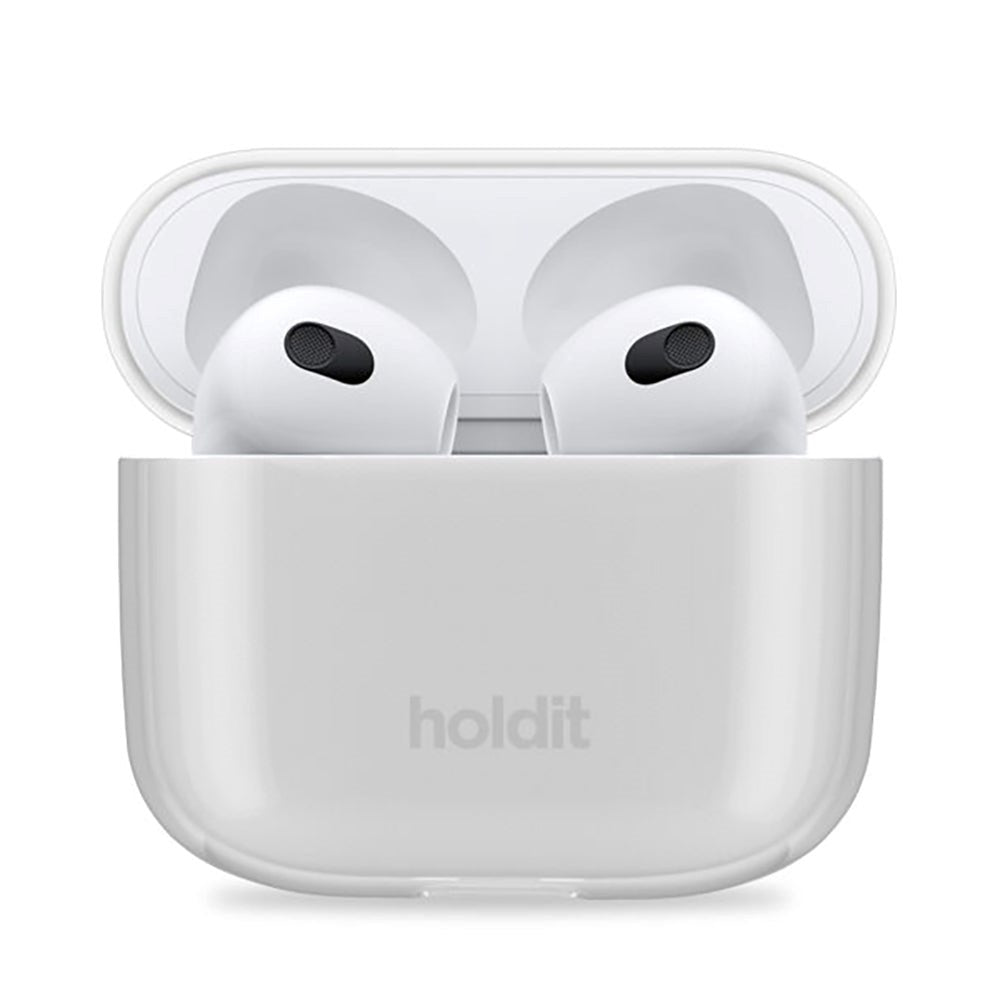 Holdit Apple AirPods (3. gen.) Seethru Case - Hvid