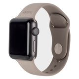 Apple Watch (38/40/SE/41/42mm) Holdit Silikone Urrem - Taupe